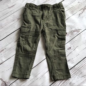 Oshkosh Olive Green Pants with Adjustable Waist